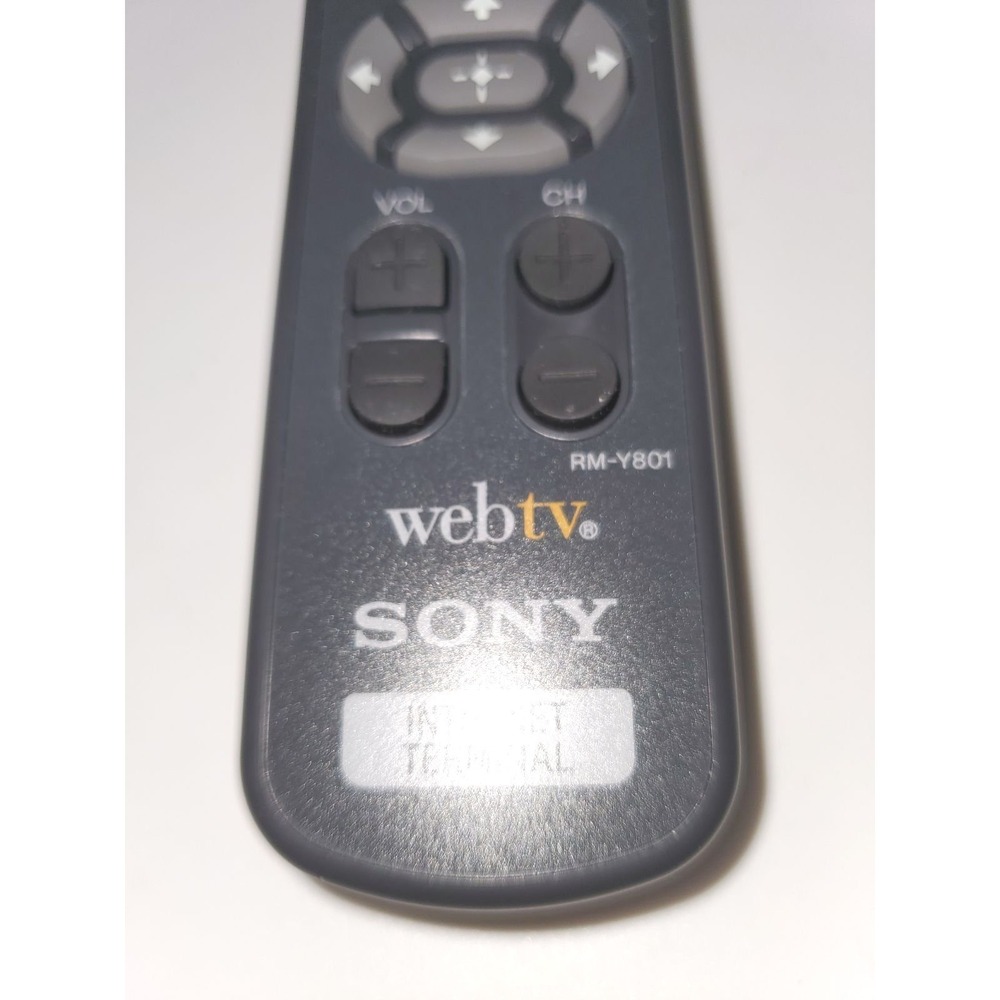 Sony webTV Remote Control RM-Y801 - Picture 2 of 4